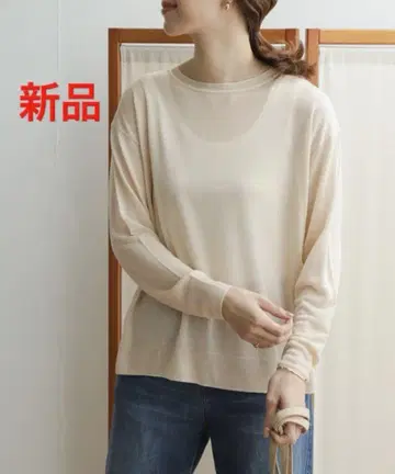 새상품 URBAN RESEARCH DOORS 시어 니트 풀오버