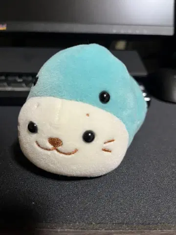 시로탄 쓰치노코탄 블루 봉제 인형