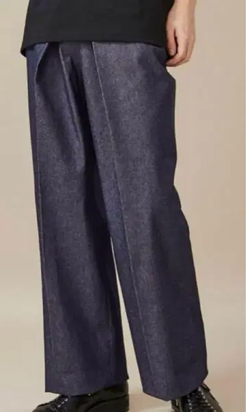 존 로렌스 설리번 리지드 데님 와이드 팬츠 사이즈 42