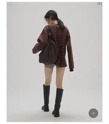 즉시 완판 todayful Border Long T-shirts