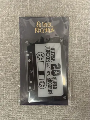 super records MD&트레이딩 카드 6장