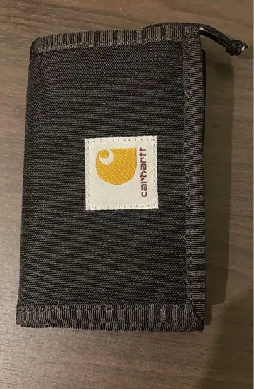 carhatt 지갑 3단 폴더형 블랙