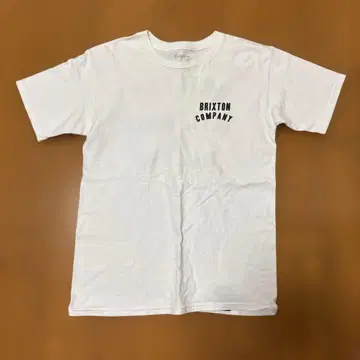 Brixton 화이트 T셔츠 S