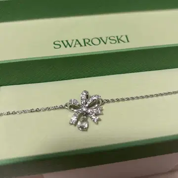 Swarovski 리본 팔찌
