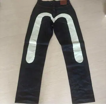 EVISU 데님 청바지 No3 2001 대흑 화이트 30 x 35