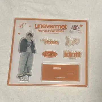 idntt unevermet POPUP 도후 아크릴 스탠드