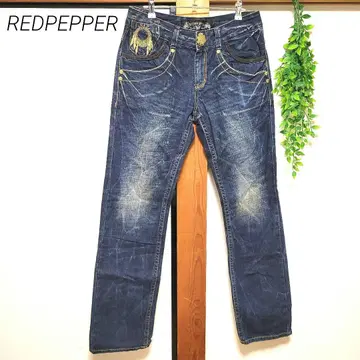 REDPEPPER 레드페퍼 데님 팬츠 청바지 청바지 자수