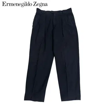 Ermanegildo Zegna / 코튼 팬츠 네이비 W93 m996
