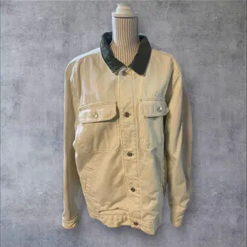 미사용 새상품 ZARA 아우터 코듀로이 옷깃 두꺼운 원단 XL