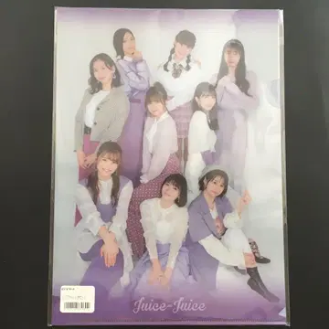 Juice=Juice A4 클리어 파일 2매 세트 2