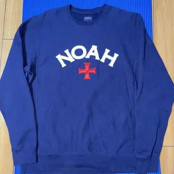 NOAH 네이비 스웨트 셔츠 L 사이즈