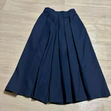 무인양품 하카마 팬츠 네이비 S