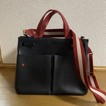 BALLY 발리 레스포 B 로고 남성용 비즈니스 백 핸드백