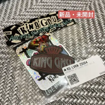 King Gnu LIVEHOUSE TOUR 스티커 팩 Vol.2