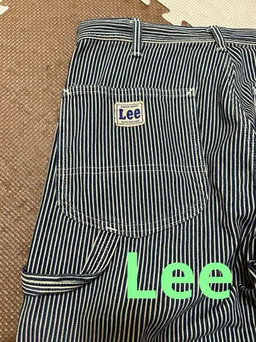 분위기 디자인 멋쟁이 Lee 히코리 페인터 팬츠