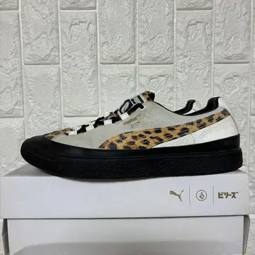 PUMA VOLCOM 빌리스 레오파드 무늬 스웨이드 스니커즈