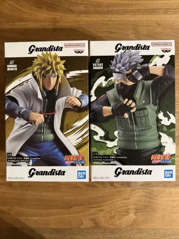 NARUTO-돌풍전- 피규어 2종(하타케 카카시, 나미카제 미나토) 세트