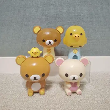 집에서 가샤폰 캡슐 캐릭터 리락쿠마 코리락쿠마 키이로토리 피규어