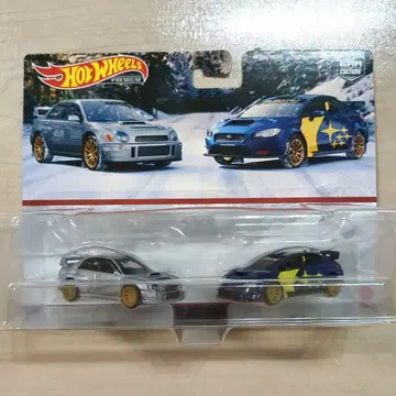 핫휠 프리미엄 2팩 스바루 임프레자 & WRX STI