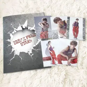 기무라 케이토 BREAK FREE STARS 팜플렛 브로마이드 5장 세트
