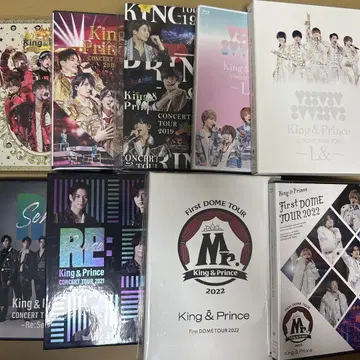 King & Prince 라이브 Blu-ray 묶음 판매