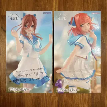 5등분의 신부 나카노 미쿠 나카노 니노 피규어