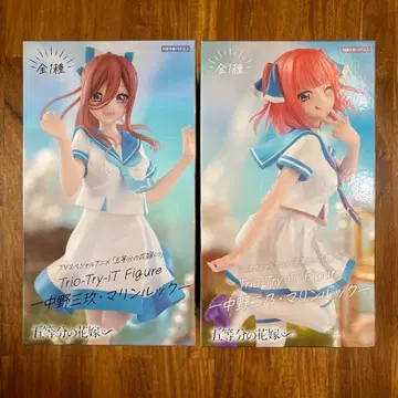 5등분의 신부 나카노 미쿠 나카노 니노 피규어