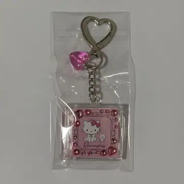 산리오 시크릿 CD풍 키링 챠미 키티