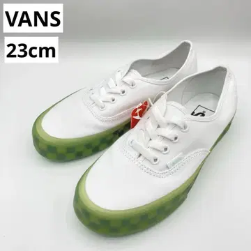 VANS 오센틱 TRANSLUC GREEN 23cm 화이트