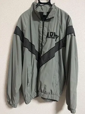 [ 레어 사이즈 ] US ARMY APFU 미군 트레이닝 자켓 나일론 S