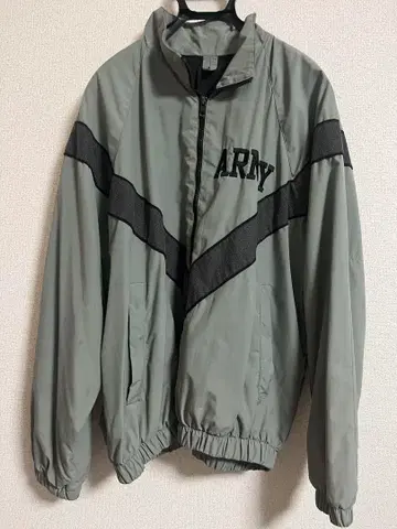 [ 레어 사이즈 ] US ARMY APFU 미군 트레이닝 자켓 나일론 S