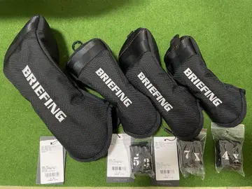 새상품급! BRIEFING PRO AIR 골프헤드커버 블랙 4세트