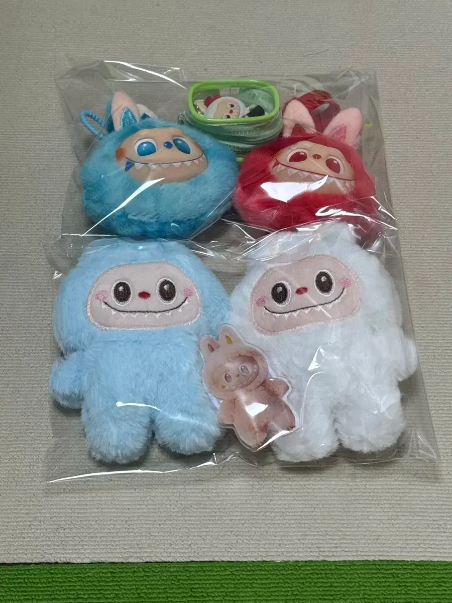 Labubu Keyring Doll 6 Types