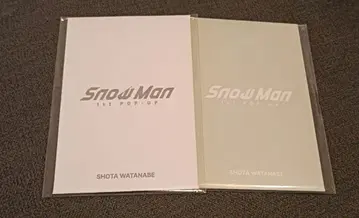 SnowMan POP-UP 와타나베 쇼타 세트