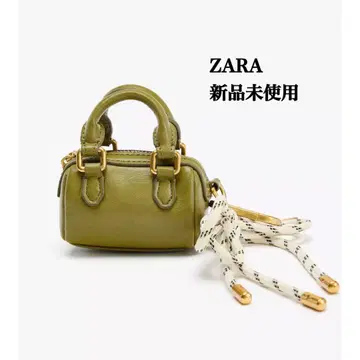 완판템 ZARA 미니 시티 백참 택 포함 새상품 그린