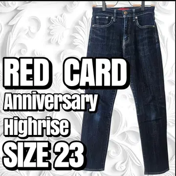 새상품급 RED CARD Anniversary Highrise 데님 23