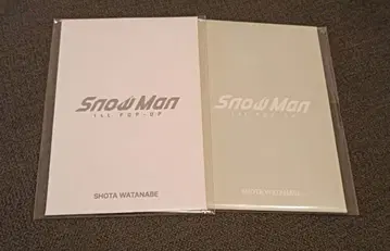 SnowMan POP-UP 와타나베 쇼타 세트