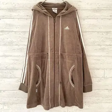 아디다스 adidas 집업 후드티 [ M ] CLIMA 타월 원단