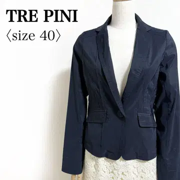 TRE PINI 테일러드 자켓 1B 네이비 40 포멀