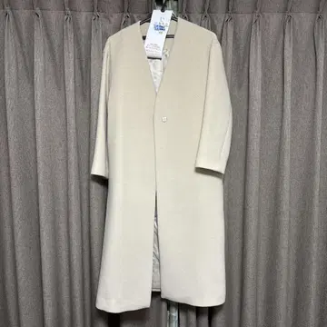 FRAY I.D 노카라 롱 가운 코트