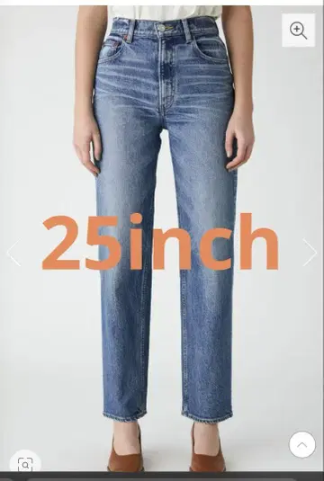 moussy plain jeans 25inch BLU 파랑 블루 데님