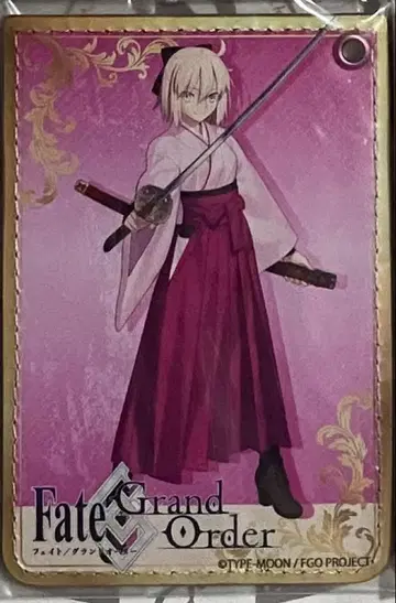 Fate/Grand Order 세이버 오키타 소지 패스 케이스
