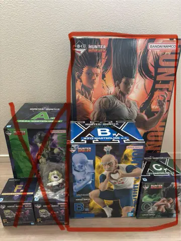 HUNTER x HUNTER 피규어 세트