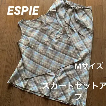 ESPIE 상의 & 스커트 셋업 사이즈: M