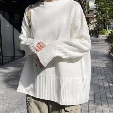 Spick and Span 벌키얀 롱 리브 풀오버