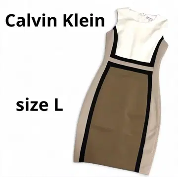 캘빈클라인 슬리브리스 원피스 Calvin Klein size L