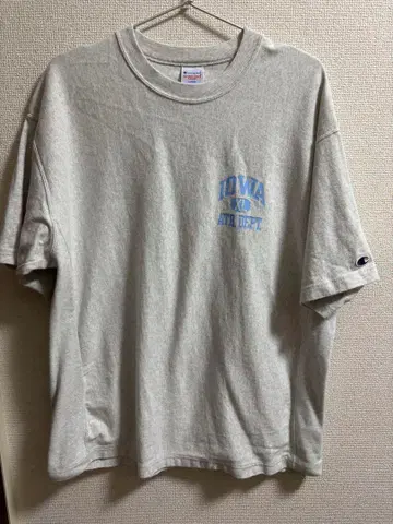 [별주] Champion 리버스 위브 프린트 T셔츠 MAHINA 착용