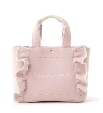 JILL by JILLSTUART 샤기 프릴 토트 스몰 핑크