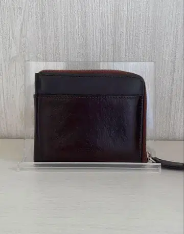 [ GIORGIO ARMANI ] 접이식 지갑 브라운