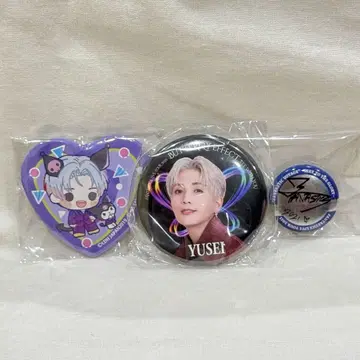 FANTASTICS 야기 유세이 캔뱃지 3개 세트
